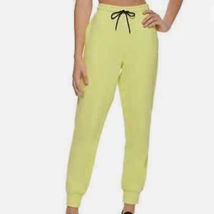 Dkny Sport Women's Fleece Logo Joggers Florescent Size XL
